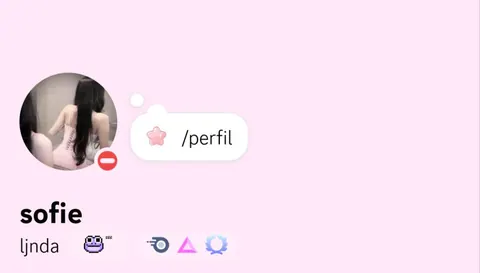 perfil estetico rosa com garota