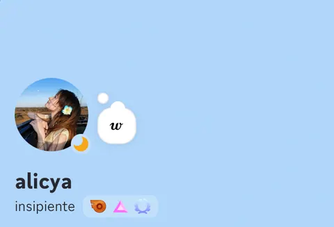 perfil com garota e flor azul