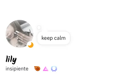 perfil aesthetic keep calm