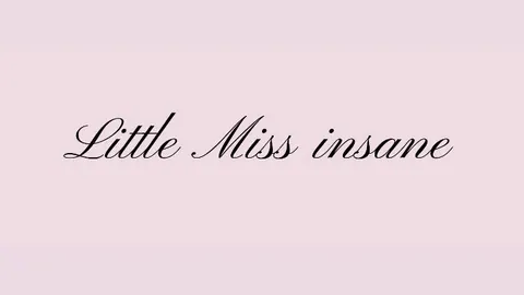 Banner little miss insane rosa