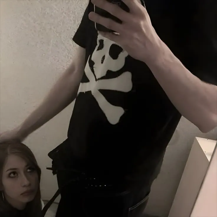 casal matching dark com coleira