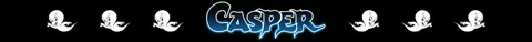 Barrinha com fantasminhas e nome Casper