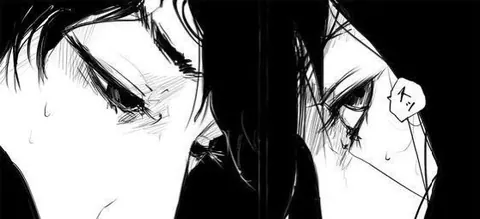 banner mangá preto e branco