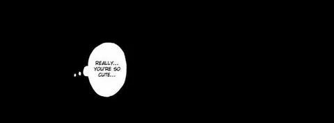 Banner preto com balao de fala