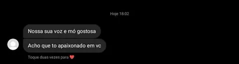 banner com mensagem de chat romântica