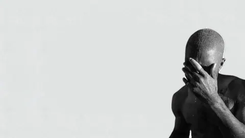 Banner Frank Ocean preto e branco