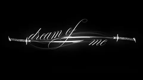 Banner preto com frase e espada
