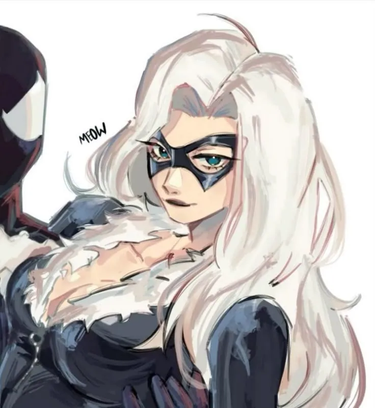 Homem-Aranha e Gata Negra matching