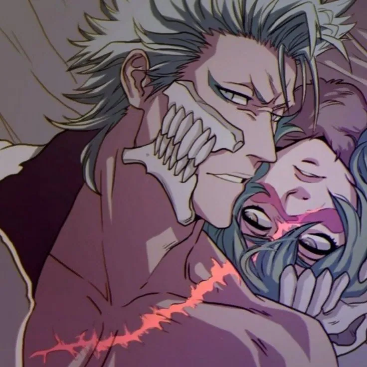 Grimmjow e Neliel de Bleach matching