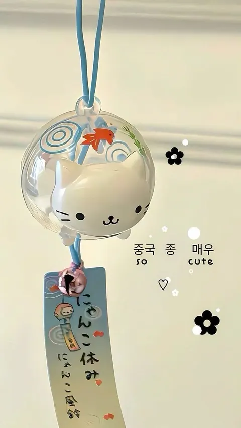 Sino de vento estilo japonês