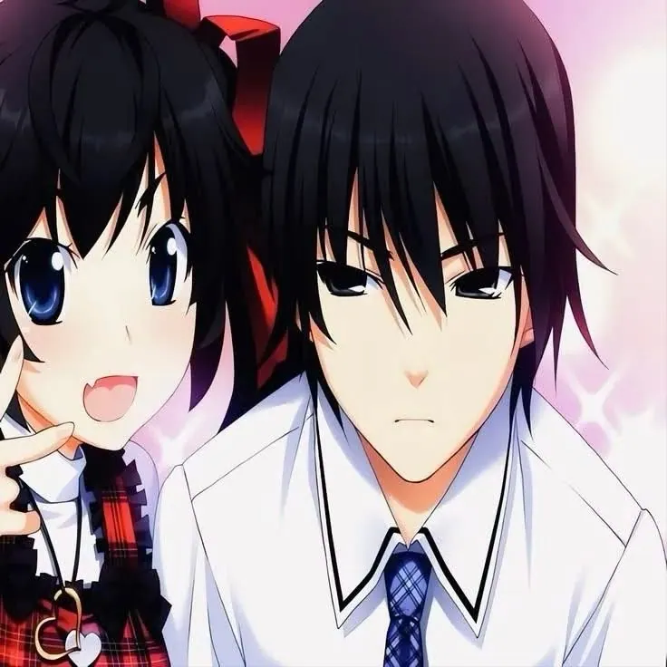 Casal anime fofo matching