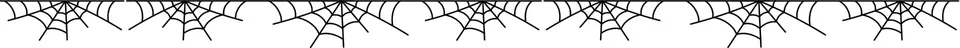 Barrinha com teias de aranha