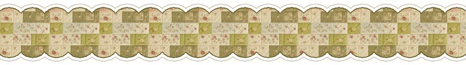 Barrinha decorativa dourada com padrao