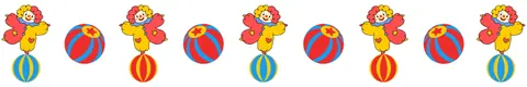 Barrinha com passarinhos e bolas coloridas