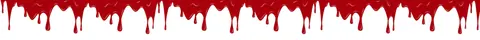 barrinha de sangue escorrendo