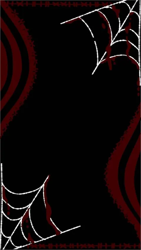 wallpaper teia de aranha gótico