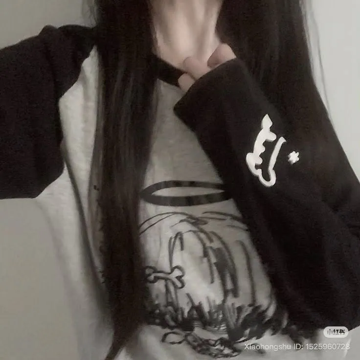 roupas aesthetic cinza e preto