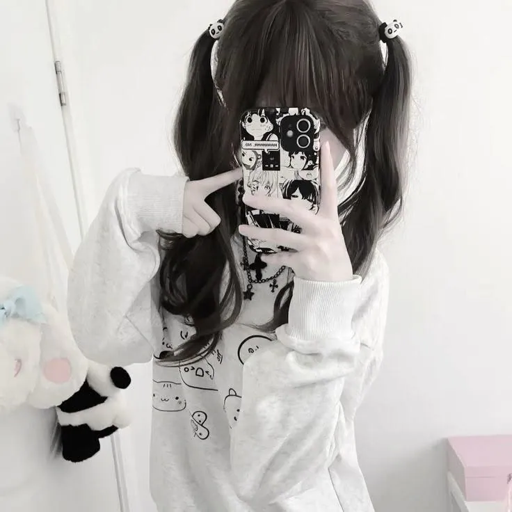 Icon aesthetic preto e branco