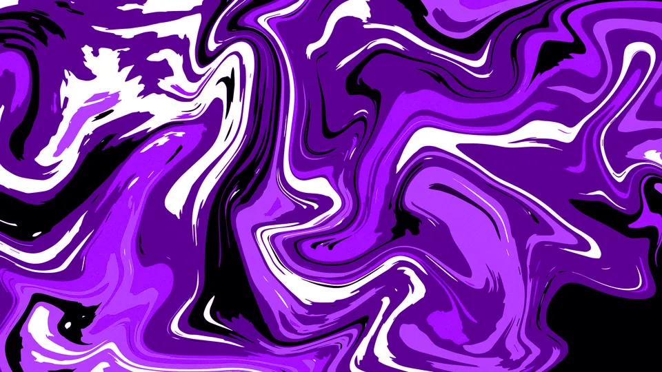 Wallpaper abstrato marmorizado roxo e branco