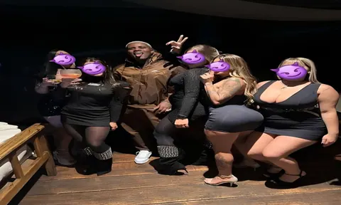 Grupo de pessoas com rostos ocultos