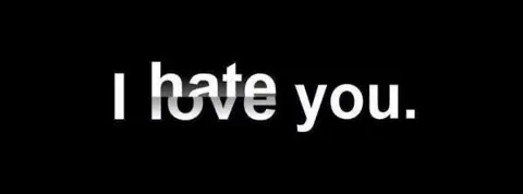 banner com frase i hate you
