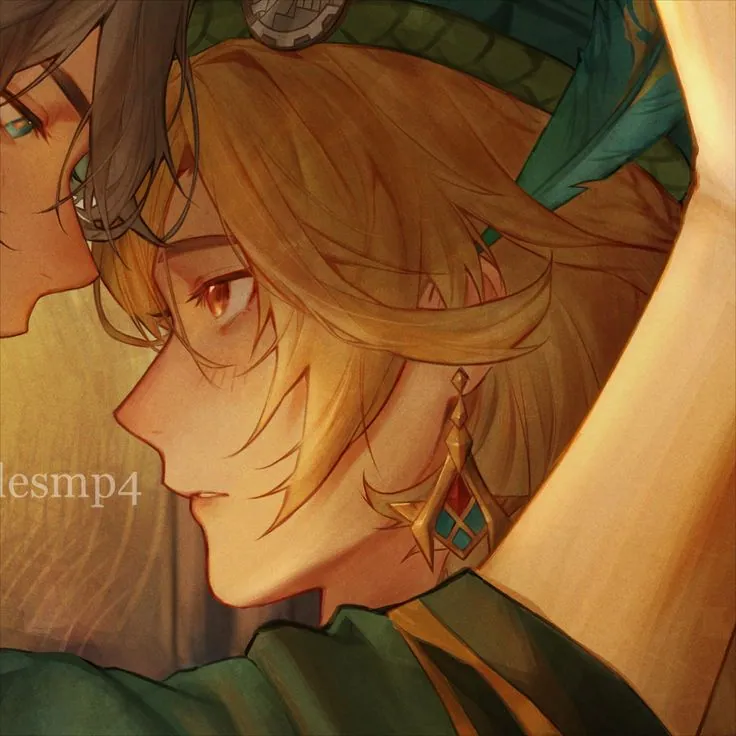 Alhaitham e Kaveh matching icons