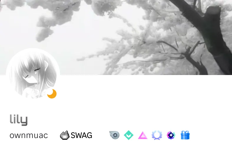 perfil anime em preto e branco