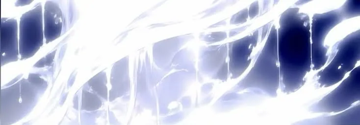 perfil anime branco e azul escuro