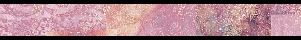 Barrinha estética rosa abstrata